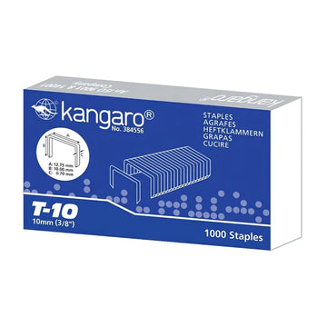 Capse Kangaro T-10, 10mm, pentru Tacker TP-10, TS-610, TS-13H