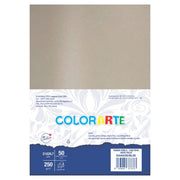 Carton colorat A4 COLORARTE PERLA, 250g/mp, nisipiu perlat, top 50 coli