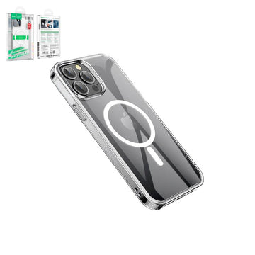 Husa Hoco pentru iPhone 14 Pro, ShockProof cu MagSafe - Transparent