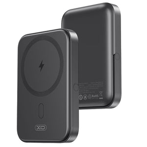Baterie externa XO PR242, PD20W, Stand U-Shape, 5000mAh, Fast Charge - Negru
