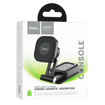 Suport Auto Hoco H4, Magnetic, Montaj Bord, MultiAngle - Negru