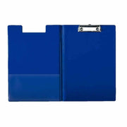 Clipboard A4 dublu Esselte 56045, pvc cu buzunar, albastru