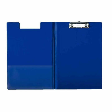 Clipboard A4 dublu Esselte 56045, pvc cu buzunar, albastru