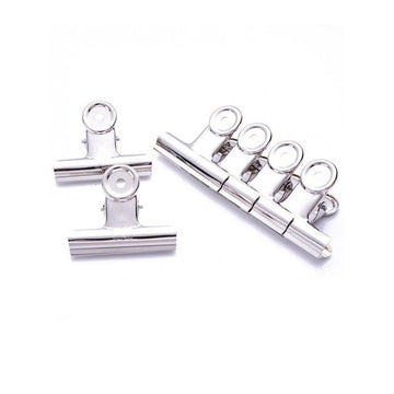 Clipsuri metalice Office Cover DL0013 6103, inox, 50mm, argintii, cutie 6 buc