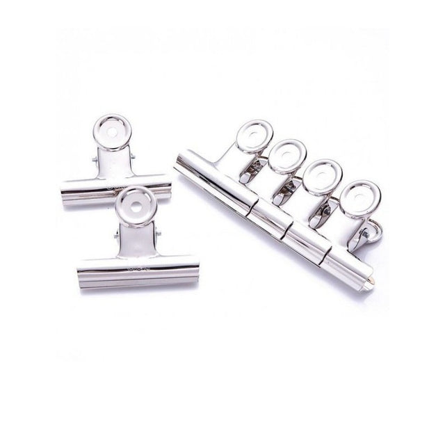 Clipsuri metalice Office Cover DL0013 6103, inox, 50mm, argintii, cutie 6 buc