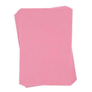 Coli fetru A4, 1mm, roz, set 10 coli, Colorarte