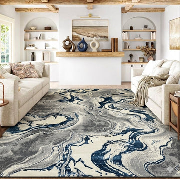 Covor Lirofe Aurum Galaxy Albastru Regal