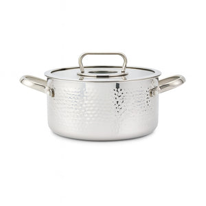 Cratita inox ZILAN, 4.5L, SS304 Tryply, manere nituite, ZLN1320, argintiu