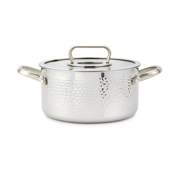 Cratita inox ZILAN, 4.5L, SS304 Tryply, manere nituite, ZLN1320, argintiu