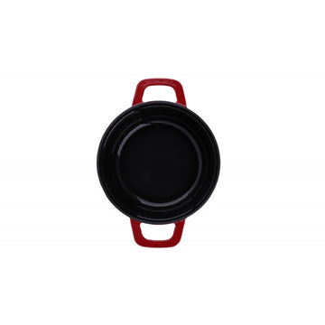 Cratita Zilan ZLN0958, 24 cm, 2.1L, fier turnat sub presiune, 7 straturi, compatibila inductie, cuptor si masina de spalat vase