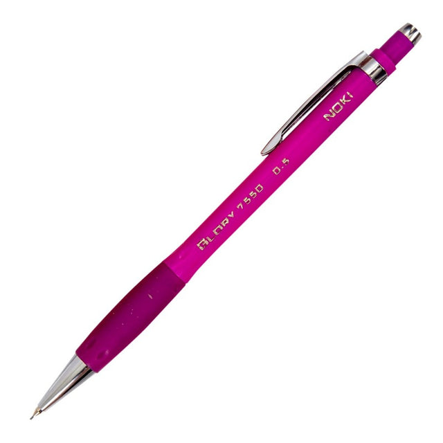 Creion mecanic Noki Glory, 0.5mm, corp roz