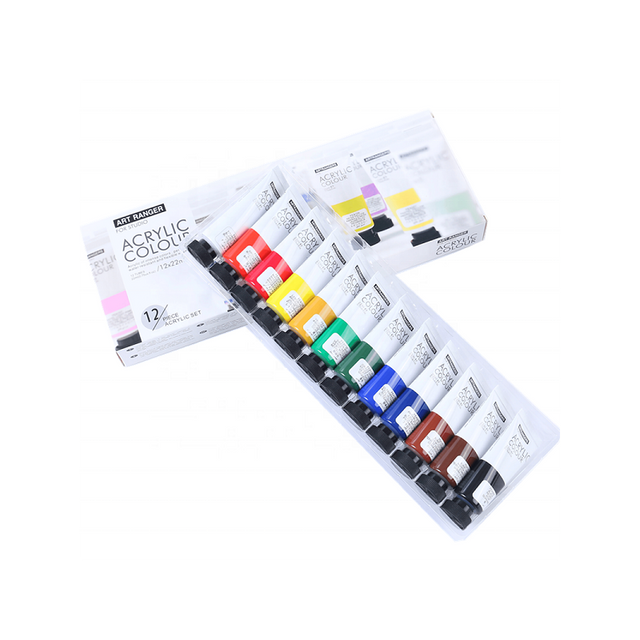 Culori acrilice Magi-Wap Art Rangers, 12 culori x 22ml, FEA1222T
