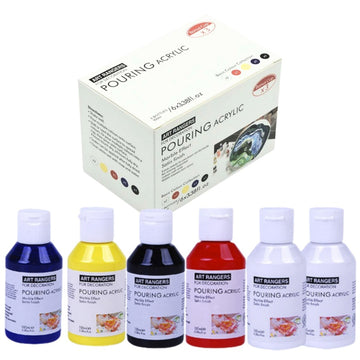 Culori acrilice Magi-Wap, 6 culori x 100ml, PMA06100R-1