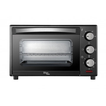 Cuptor electric Zilan ZLN0973 RODIN, 15 L, 1200 W, temperatura reglabila 230°C, timer 60 min, geam dublu, negru