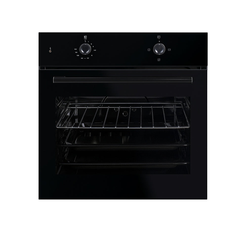 Cuptor incorporabil Floria ZLN1857, 1600 W, 51 L, clasa A+, 3 functii incalzire, lumina interioara, negru
