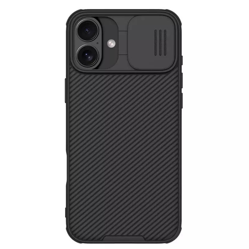 Husa Nillkin, pentru iPhone 16, CamShield Pro, TPU, Black