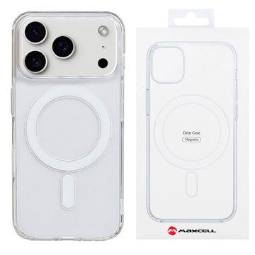 Husa SnapOn pentru iPhone 17 Pro Max, cu MagSafe, Acryl, PVC Plus TPU, OEM - Transparent