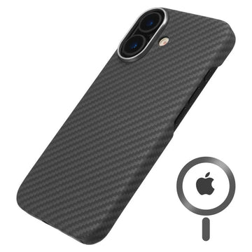 Husa Kevlar pentru iPhone 17, MagSafe - Negru