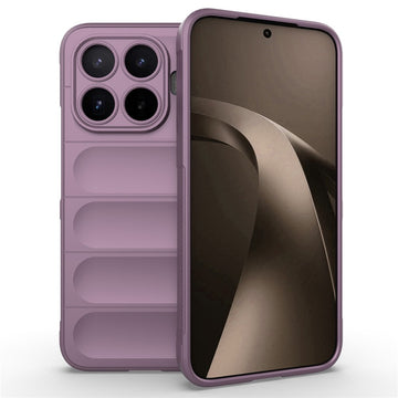 Husa Wave pentru Xiaomi 17T PRO, Grip Anti-Shock, TPU - Mov deschis