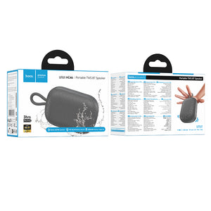 Boxa Portabila Sport Hoco HC46, BT 6.0, 7W, 1200mAh, FM, TF Card, USB, TWS - Gri