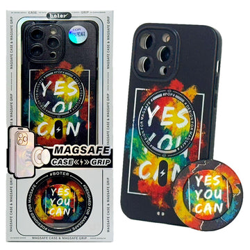Husa pentru Samsung A54, Magnet MagCase + PopGrip - Model A