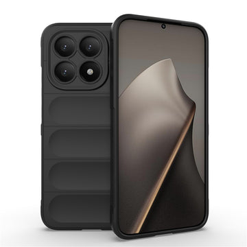 Husa Wave pentru Xiaomi 15T, Grip Anti-Shock, TPU - Bleu