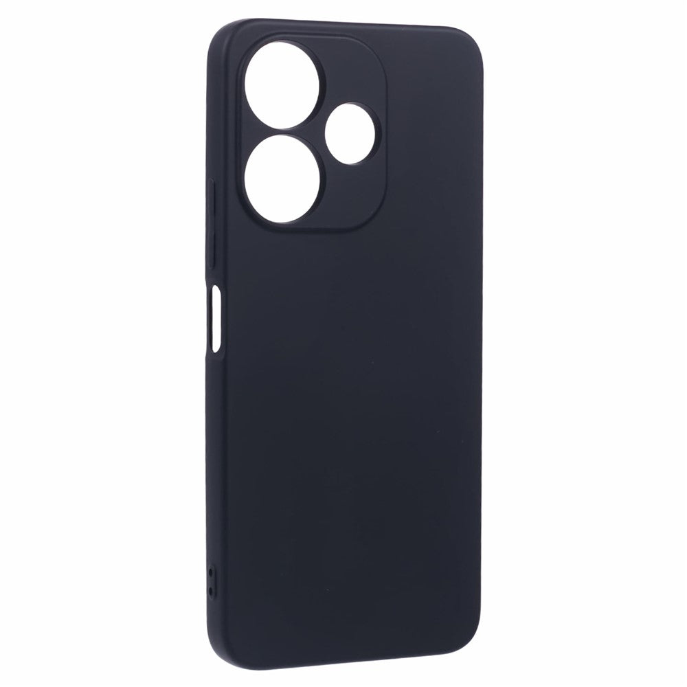 Husa Soft - Redmi 13, MicroFiber, Soft TPU, Black