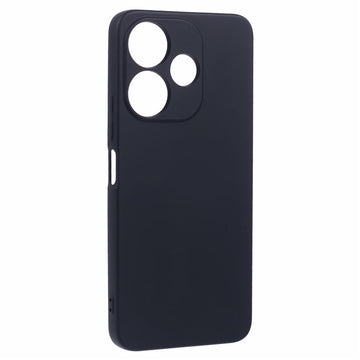 Husa Soft pentru Redmi 13, MicroFiber, Soft TPU - Negru