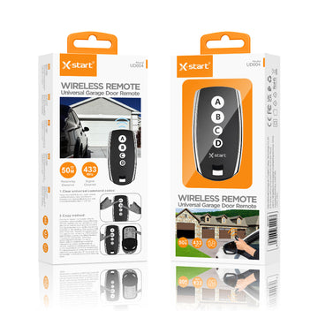 X-Start UD004, Telecomanda Universala Garaj - Negru