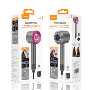 X-Start (H100) - Uscator de par, Smart, 3 viteze, HighSpeed, 1600W, Gray