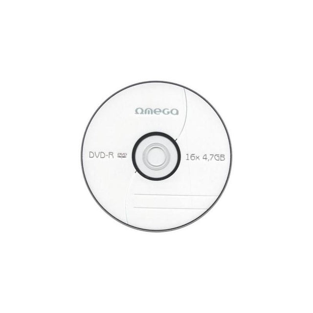 DVD-R Omega 40574, 4.7GB / 120min, 16x, ambalate individual in plic