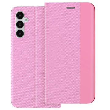 Husa Flip Sense pentru Samsung A32 4G, Magnetic Shell, Piele ecologica - Light roz