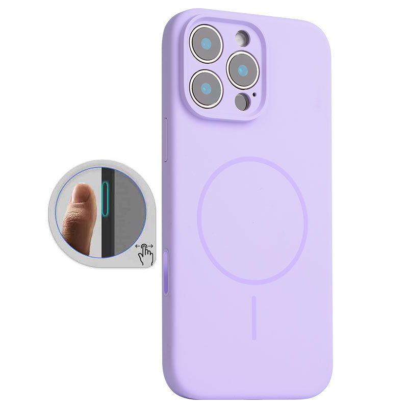 Husa MagThin - iPhone 16 Pro, SoftTouch, Camera Control, TPU, Light Purple