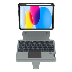 Husa Tableta pentru iPad 10, Bumper, Combo cu Tastatura Detasabila pentru 10.9 Inch