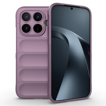 Husa Wave pentru Xiaomi 17T, Grip Anti-Shock, TPU - Mov deschis