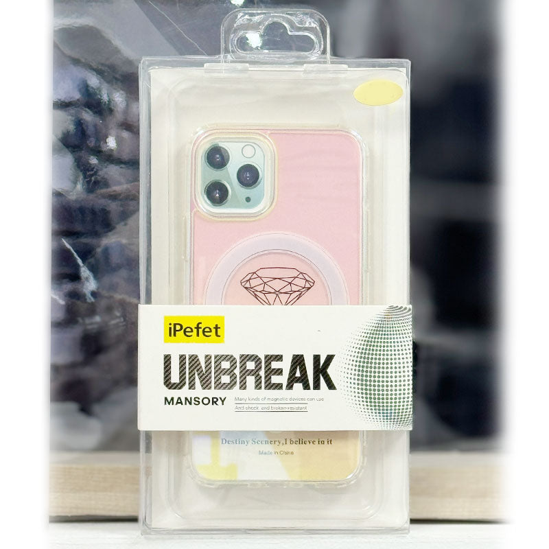 Husa iPefet Shift - iPhone 13 Pro, Kevlar Pattern, cu MagSafe, Acryl, Aurora Yellow