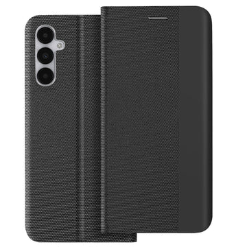Husa FlipSense pentru Samsung A72, Magnetic Shell - Negru