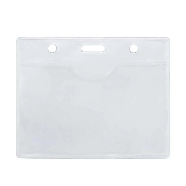 Ecuson legitimatie CNX T-033H, orizontal, 0.4 microni, 135/115mm, plastic, transparent