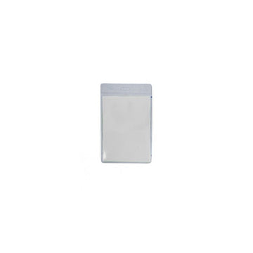 Suport ecuson PAG, vertical, 75x105mm, plastic, transparent