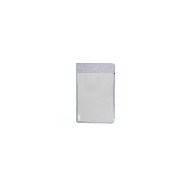 Suport ecuson PAG, vertical, 75x105mm, plastic, transparent