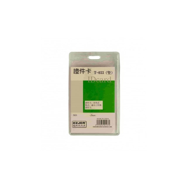 Suport ecuson CNX T033/L-036, vertical, 0.4 microni, plastic, transparent