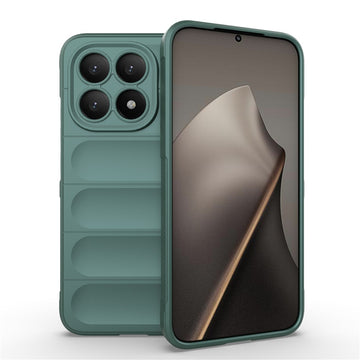 Husa Wave pentru Xiaomi 15T, Grip Anti-Shock, TPU - Night negru