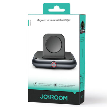 Incarcator Wireless Joyroom JR-WQW02 pentru Galaxy Watch 5V 1A 1xUSB C, Galaxy Watch, 5V, 1A, 1xUSB-C, PD, Magnetic - Negru