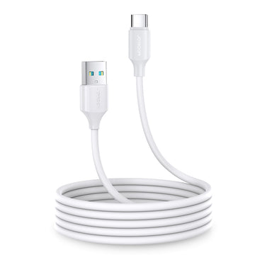 Cablu Date si Incarcare Joyroom S-UC027A9, USB-A la USB-C, 3A, 2m - Alb