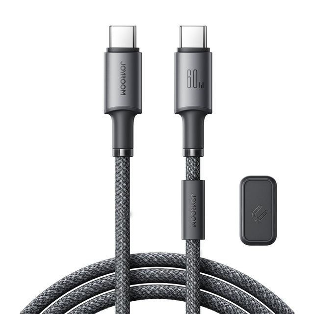 Cablu Date si Incarcare Joyroom S-A50, USB-C, PD60W, FastCharge, 1.2m - Dark gri