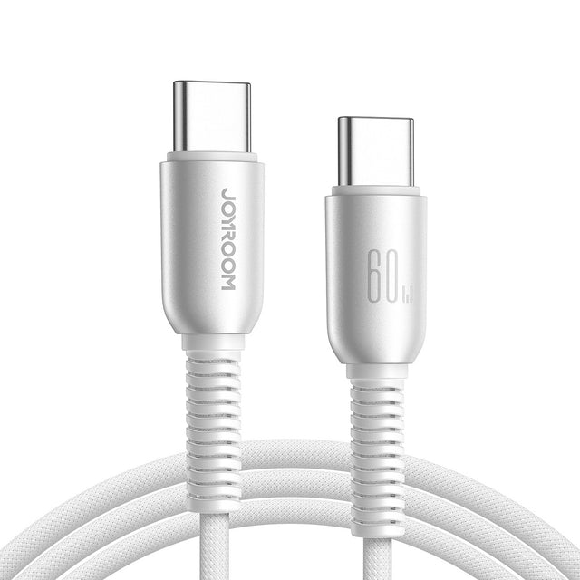 Cablu Date si Incarcare Joyroom S-A51, USB-C la Lightning, PD30W, FastCharge, 1.2m - Light