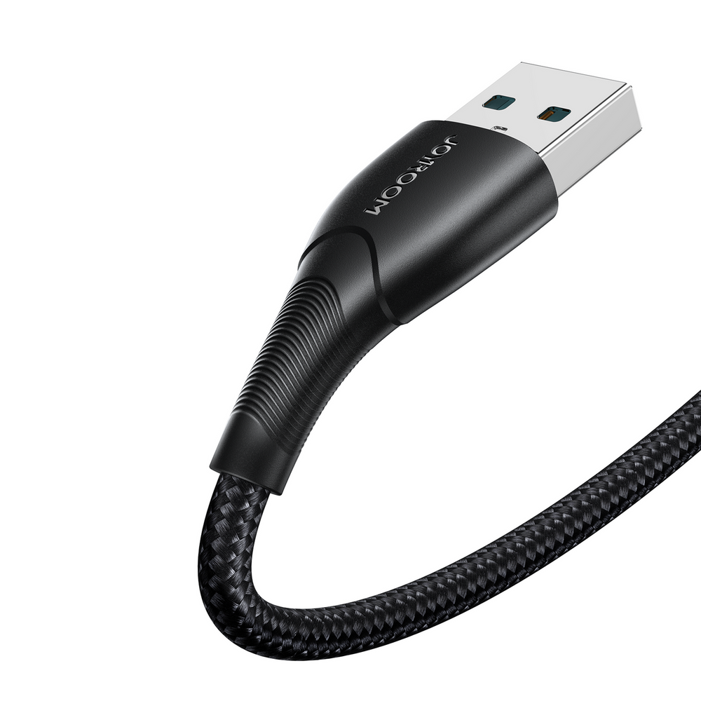 Cablu Date si Incarcare Joyroom SA32-AC3, USB-A la USB-C, 3A, 1m - Negru