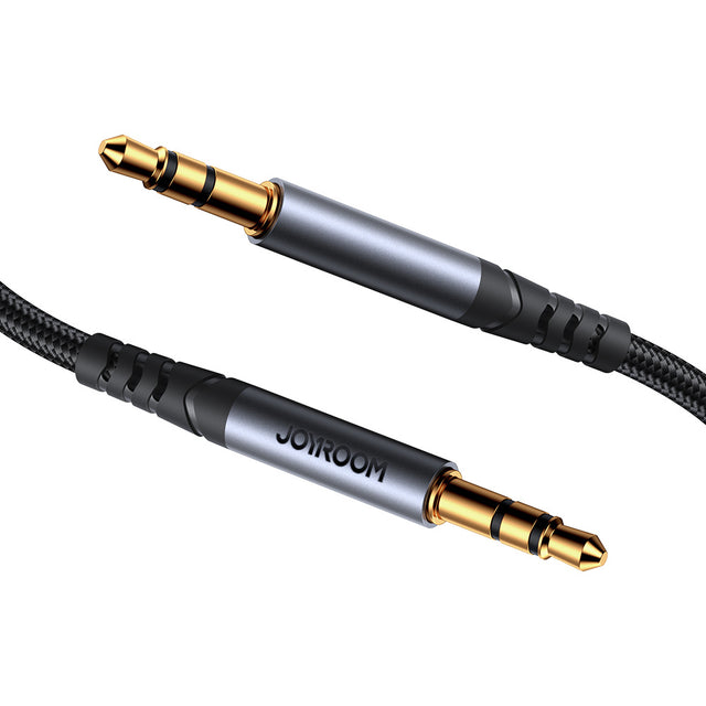 Cablu Audio Joyroom SY-A08, Jack 3.5mm M la Jack 3.5mm M, 1.2m - Negru