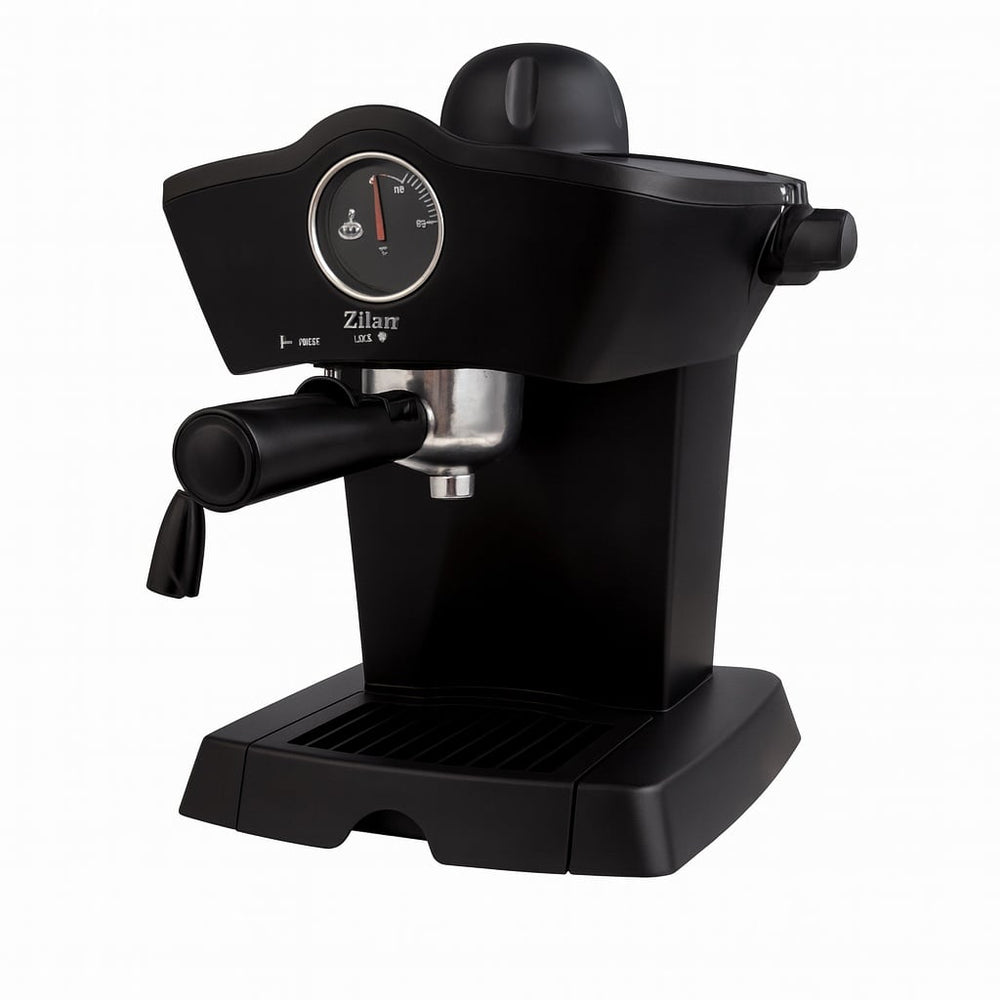 Espressor manual 3.5 Bar, Zilan ZLN2854, 240ml, 800W, termometru frontal, negru
