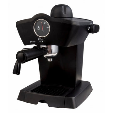 Espressor manual Zilan ZLN2854 – 800W, 3.5 bar, 240ml, termometru frontal, negru